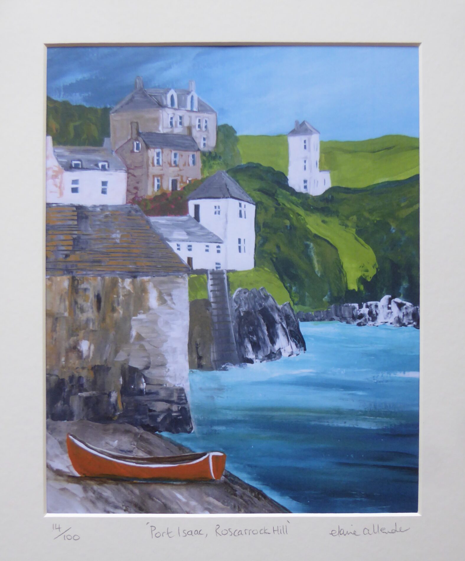 Port Isaac, Roscarrock Hill